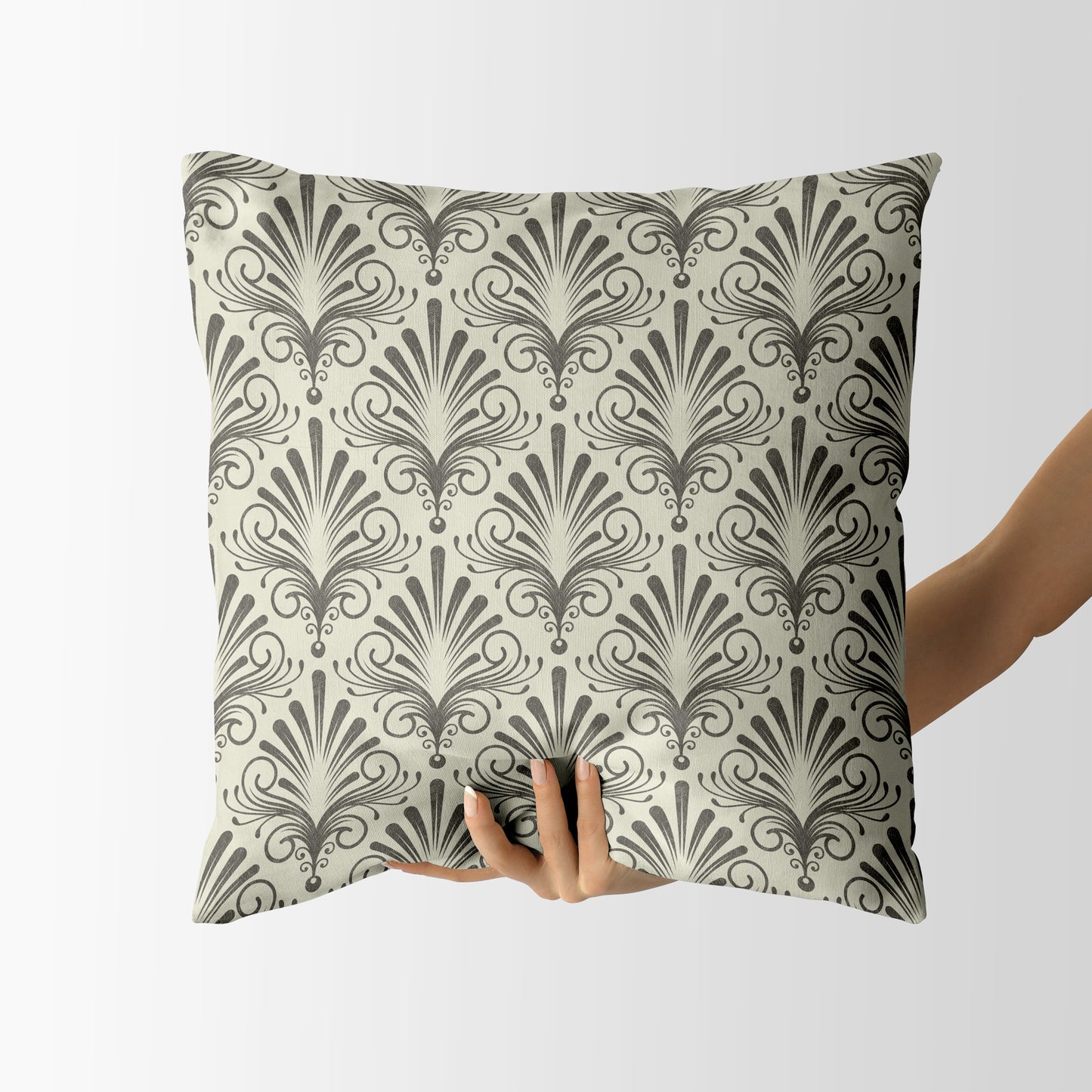 Vintage floral ornaments I Square Cushion